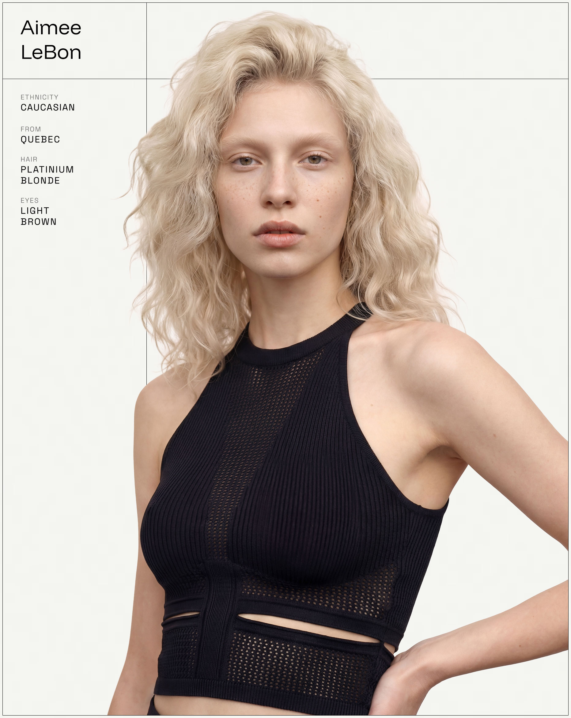 Eira Studio AI aigency barcelona ai model aimee lebon