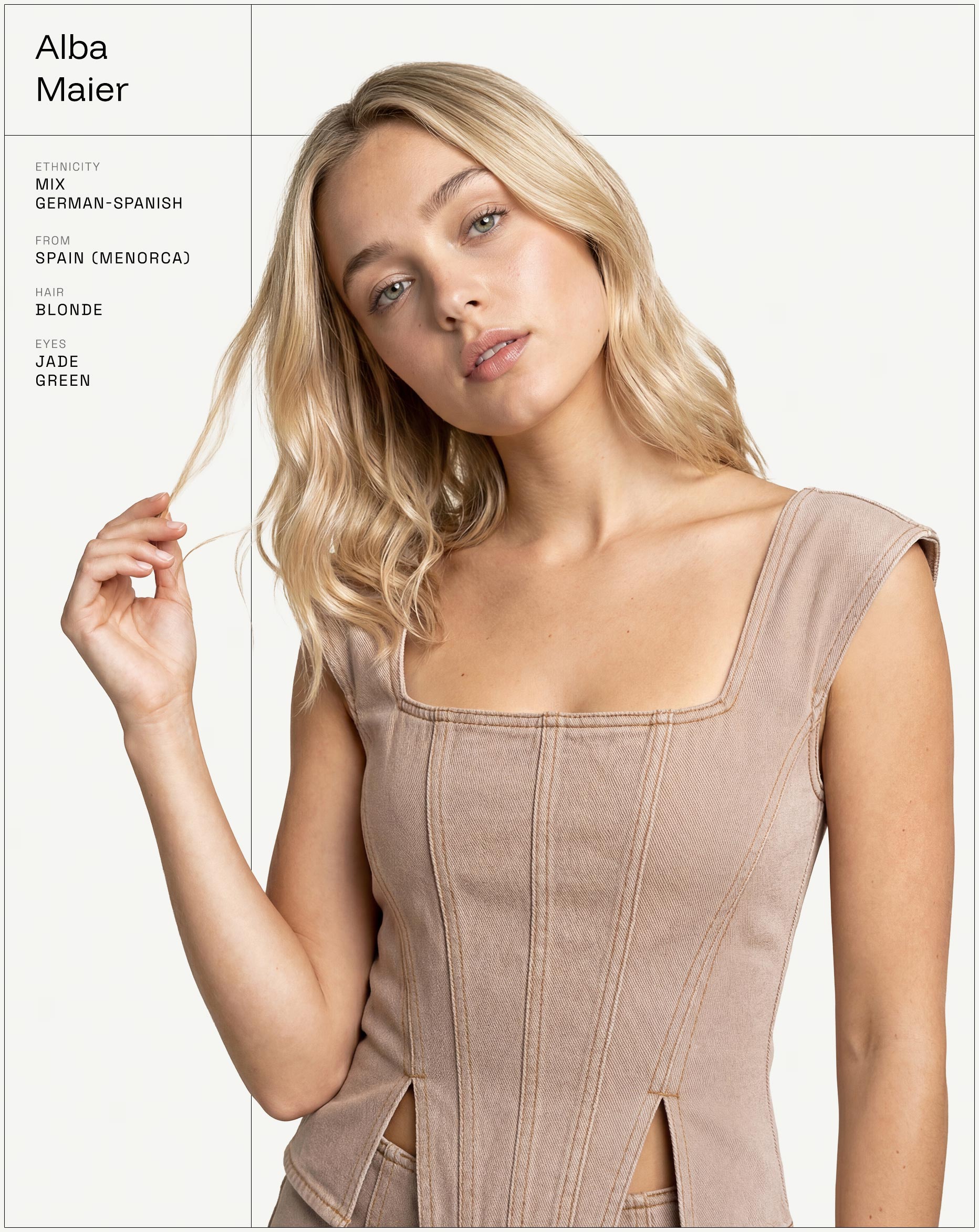 Eira Studio AI aigency barcelona ai model alba maier