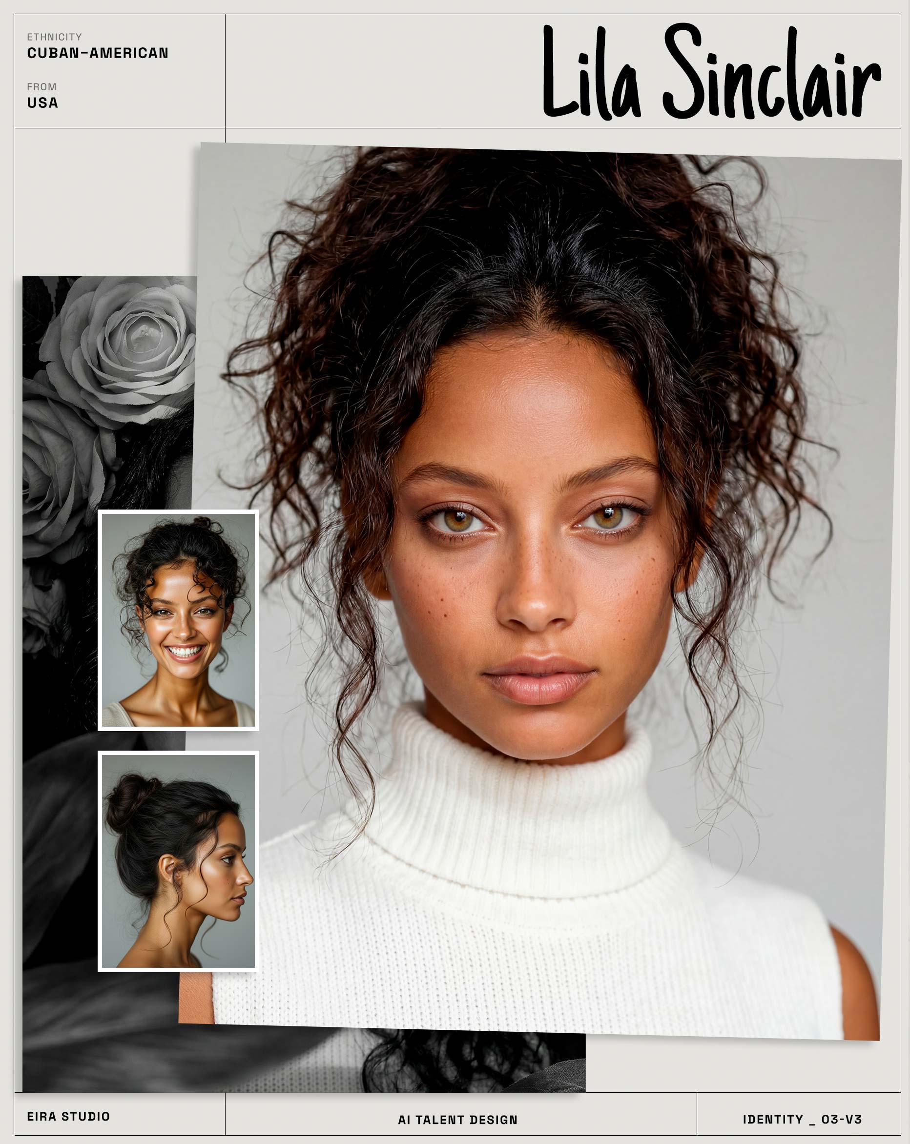 Eira Studio AI aigency barcelona ai model lila sinclair