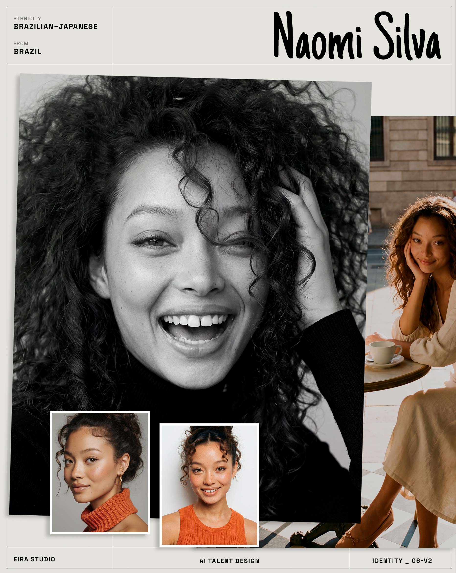 Eira Studio AI aigency barcelona ai casting naomi silva